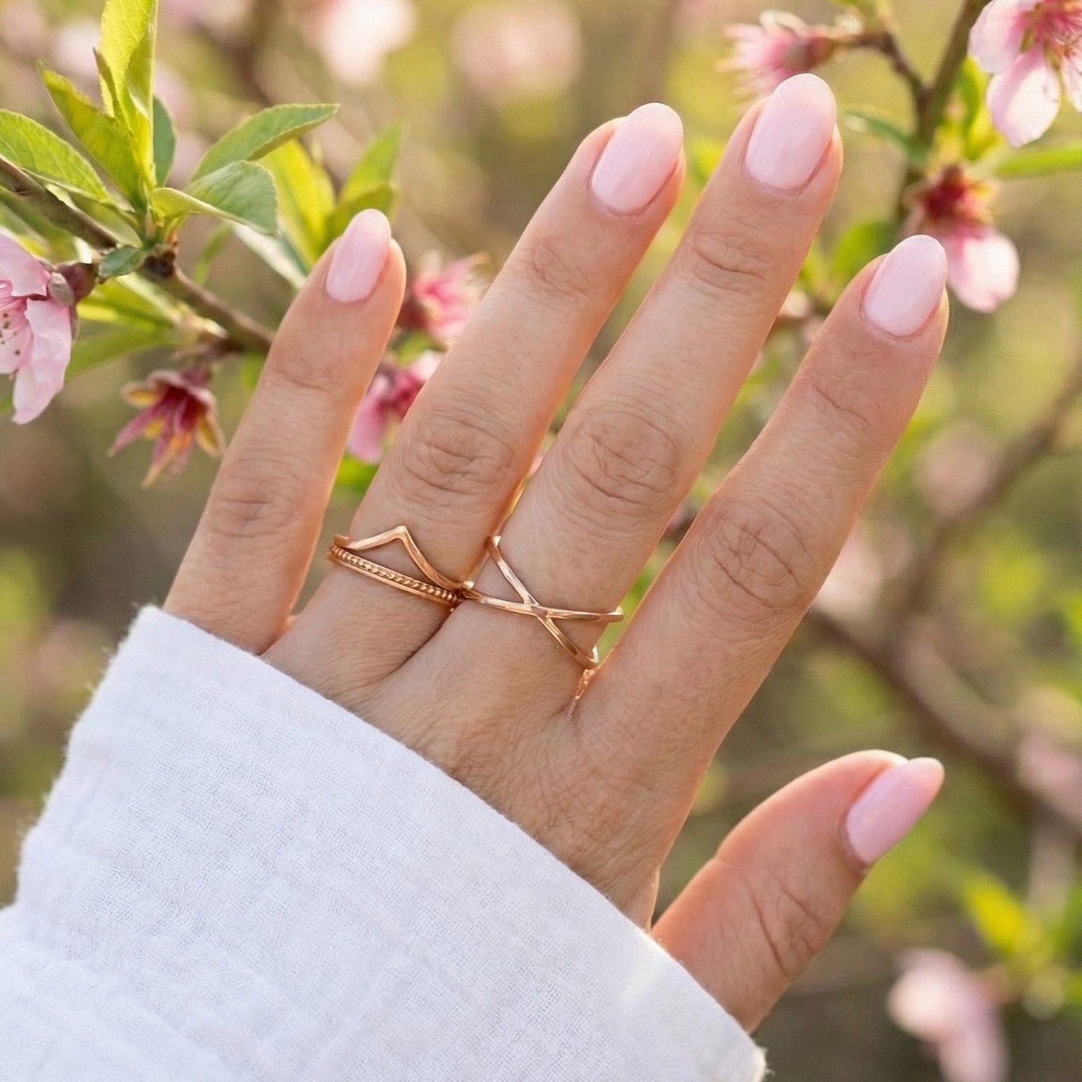 BonnyClassic Ringe Set Roségold