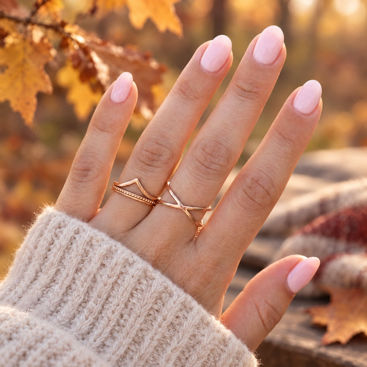BonnyClassic Ringe Set Roségold