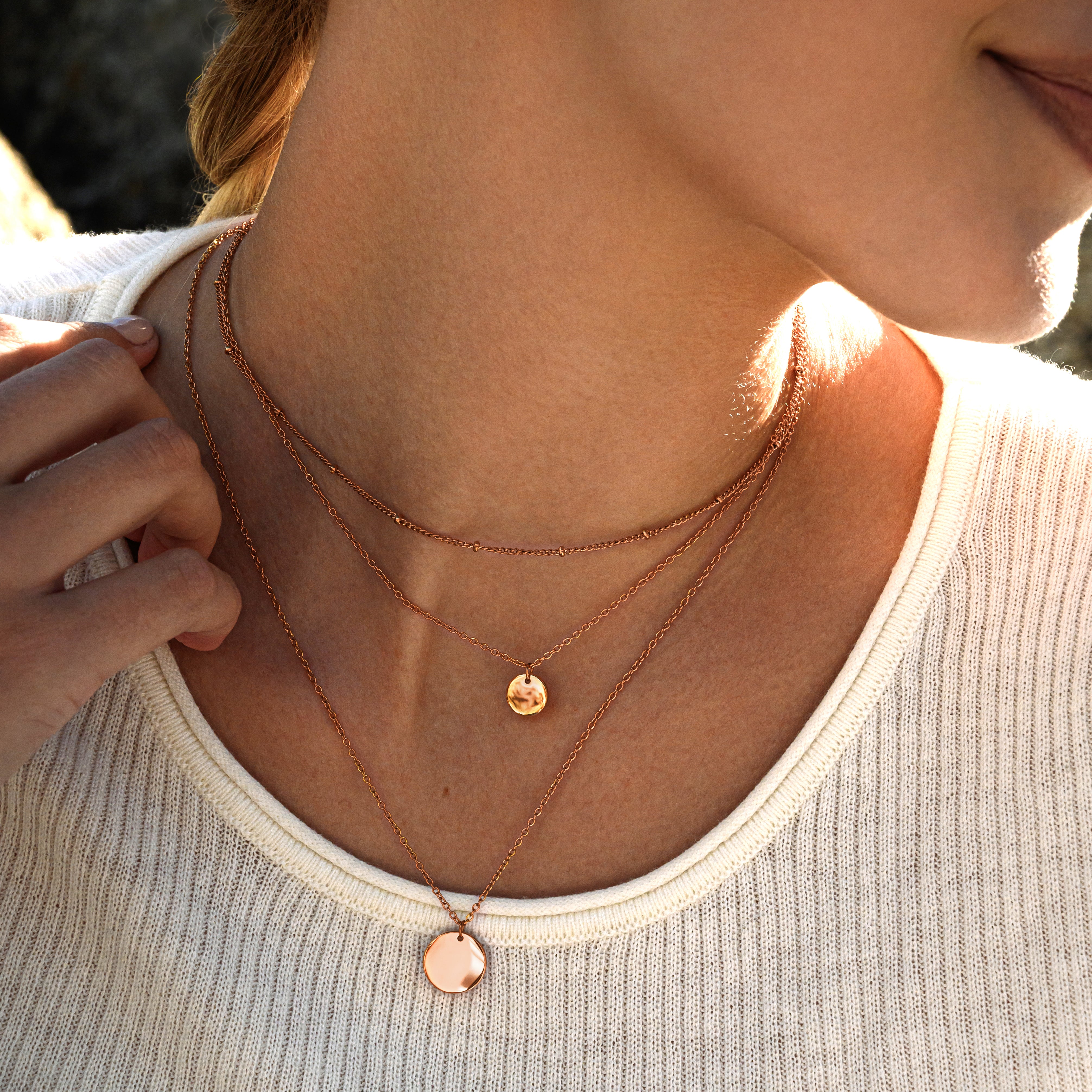 BonnySydney Halsketten Set Rose