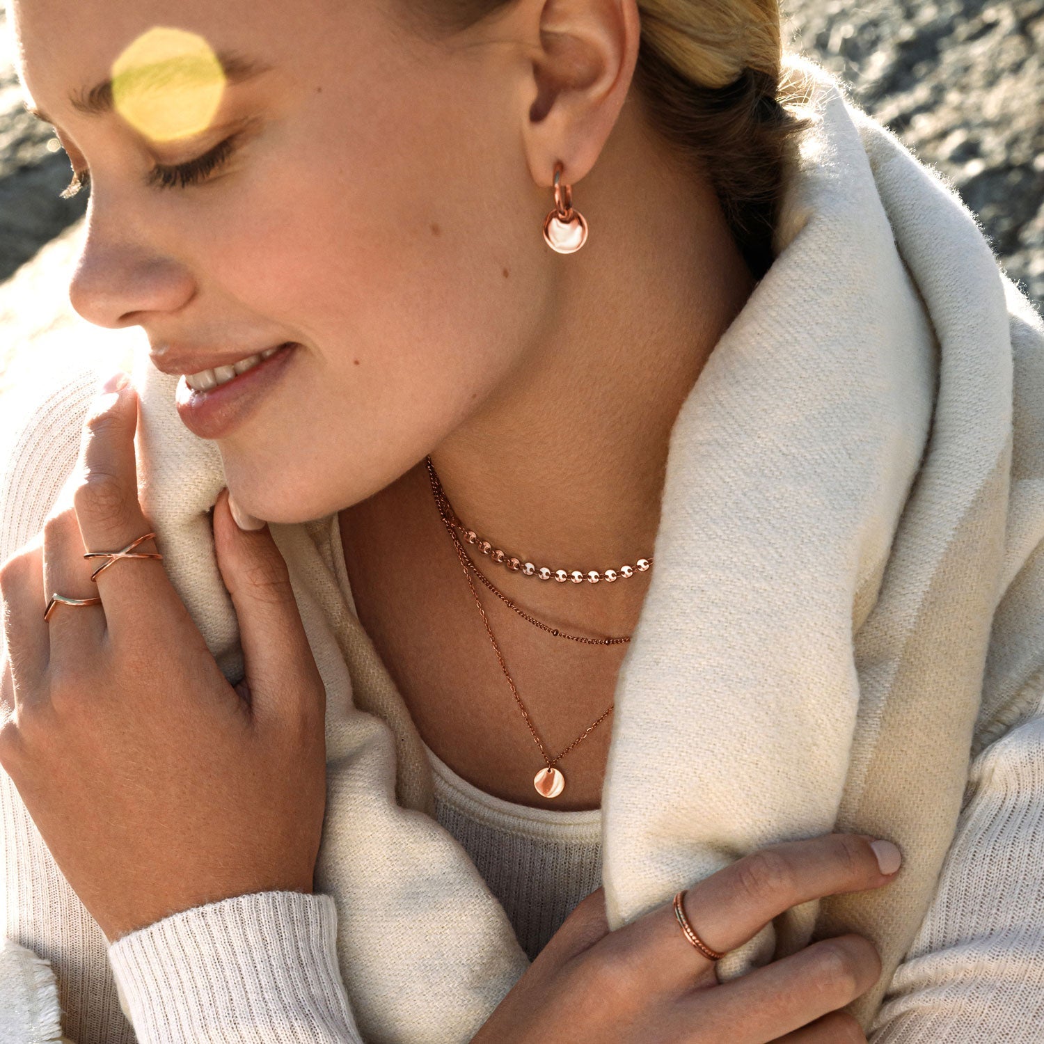 BonnyClassic Ringe Set Roségold - BONNYBIRD