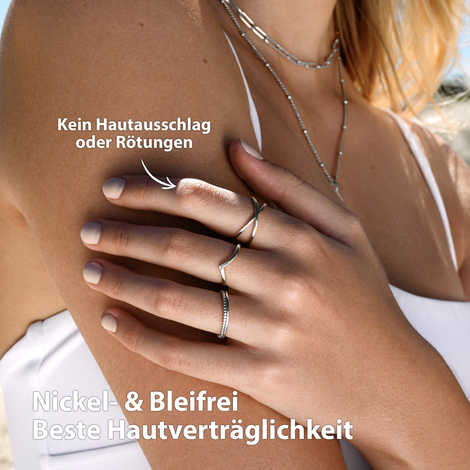 BonnyClassic Ringe Set Silber - BONNYBIRD