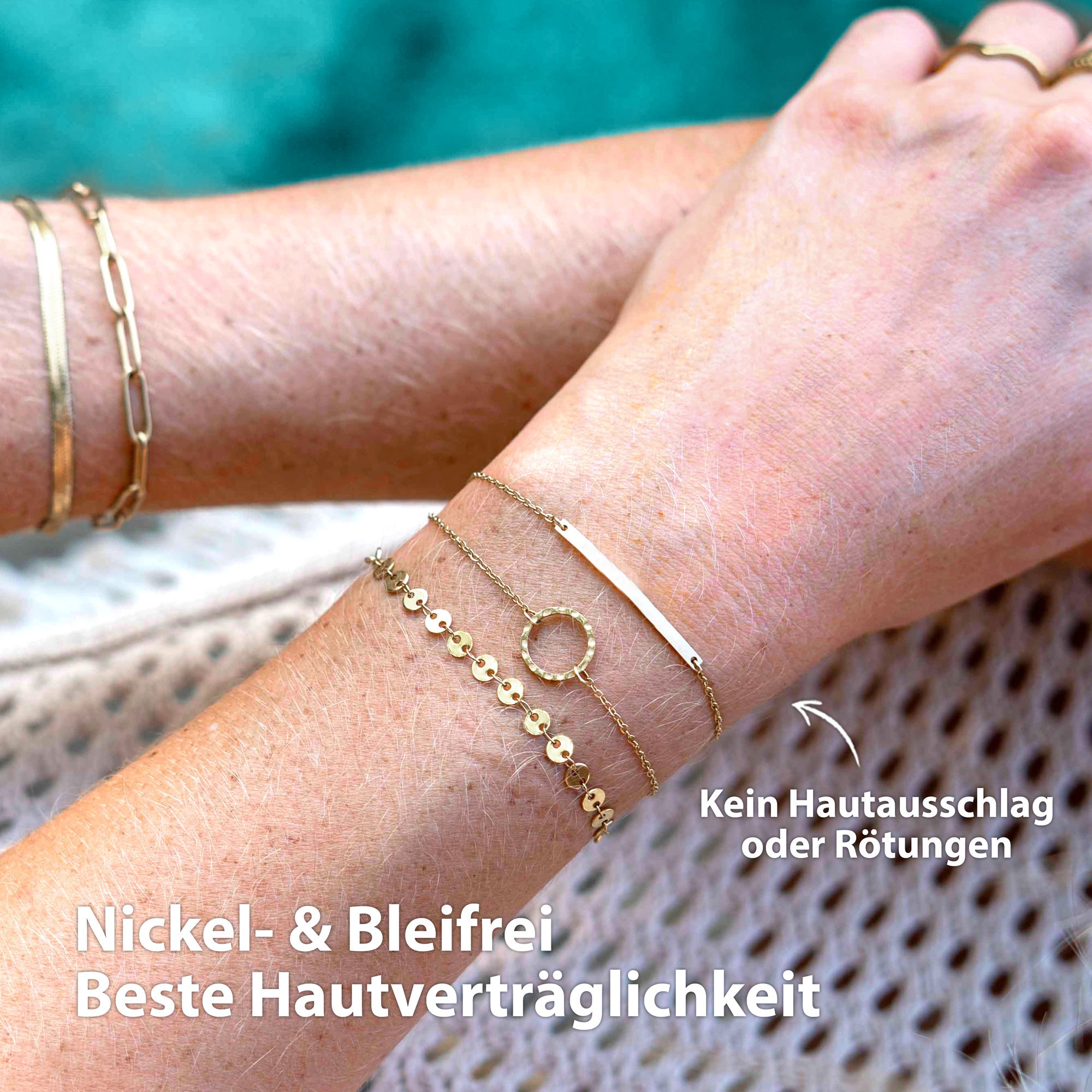 BonnyMilano Armband Set Gold - BONNYBIRD