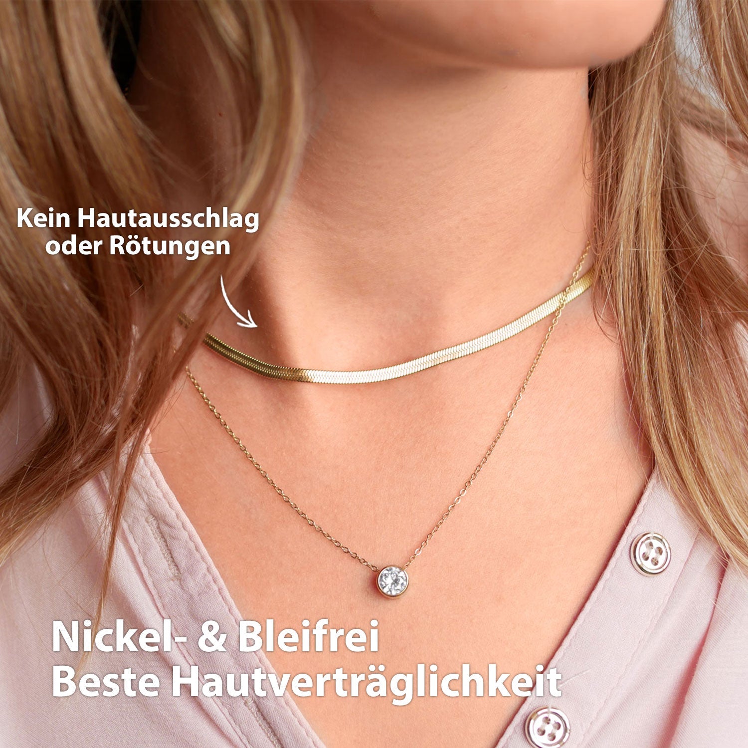 BonnySnake Schlangenkette Gold - BONNYBIRD