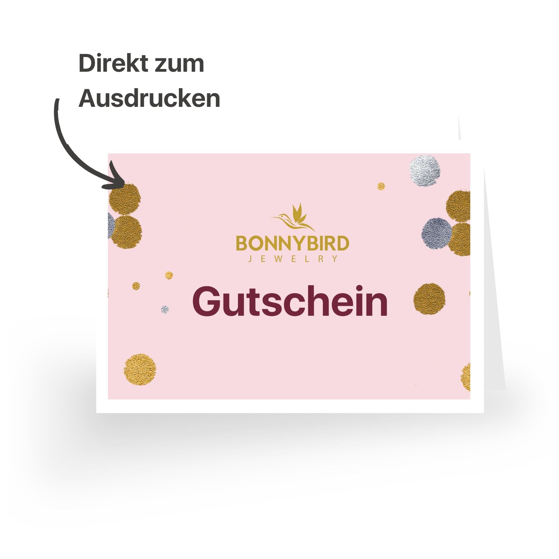Geschenkgutschein via E - Mail - BONNYBIRD