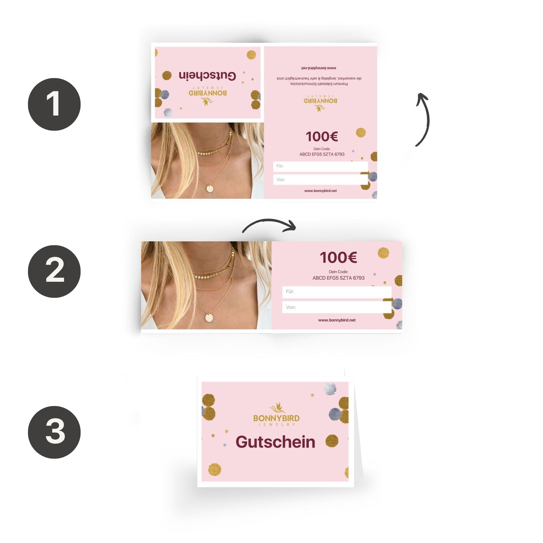 Geschenkgutschein via E - Mail - BONNYBIRD