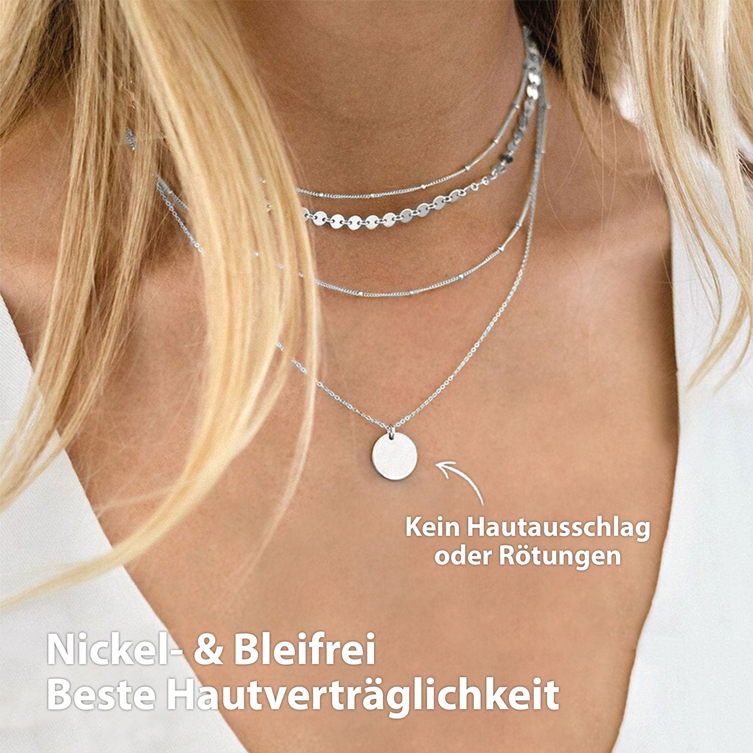 Halskette Damen Silber