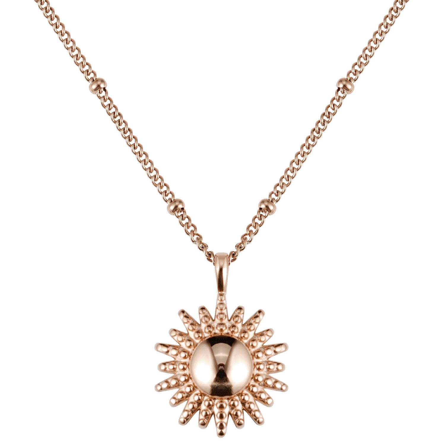 BonnySun Kette Sonne Roségold
