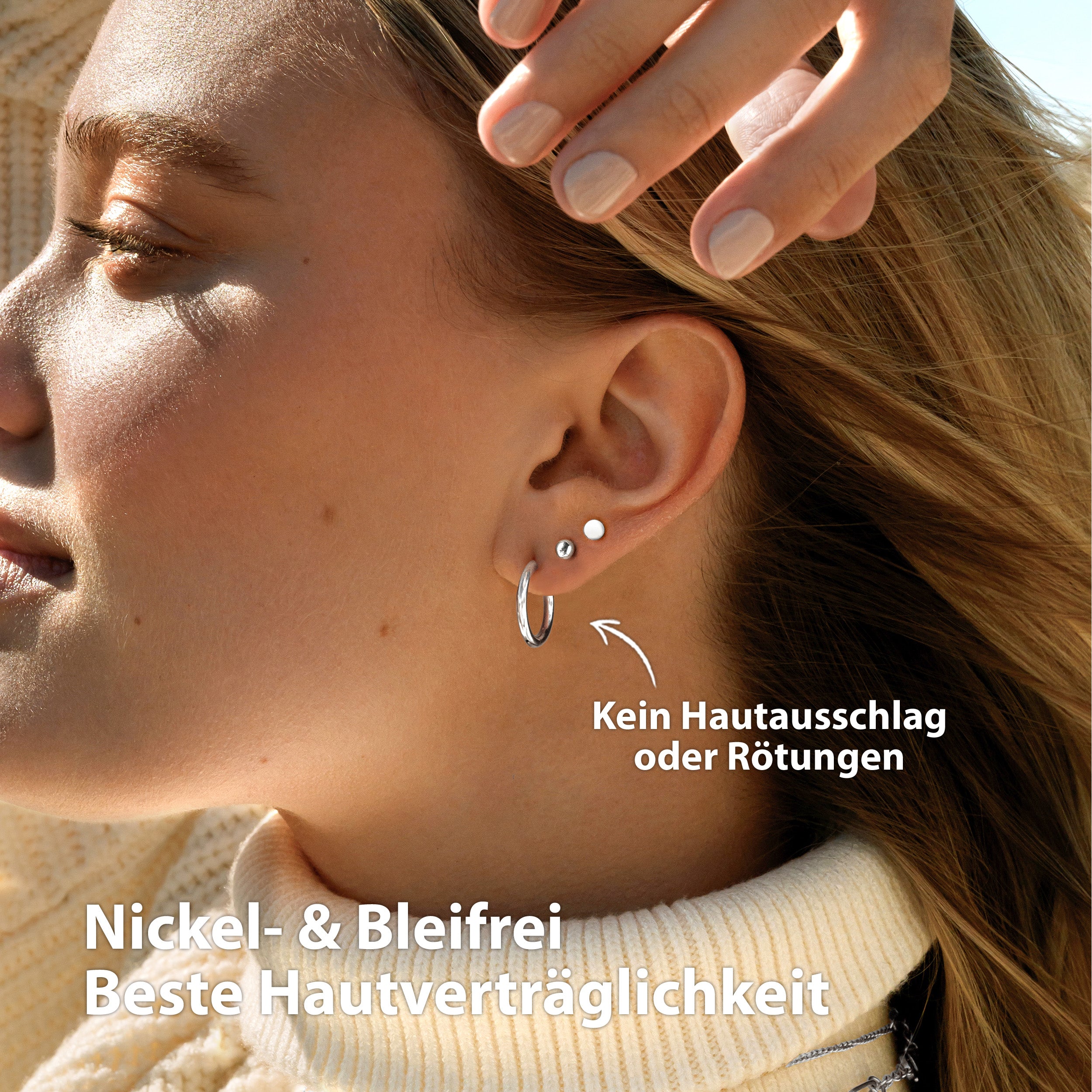 BonnyBalance Ohrstecker Set Silber