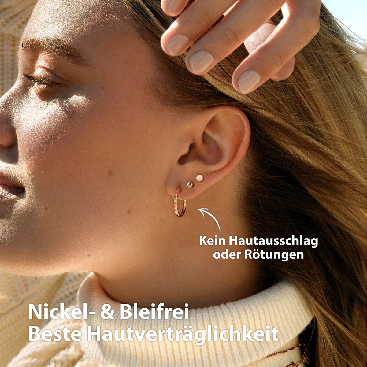 BonnyBalance Ohrstecker Set Roségold