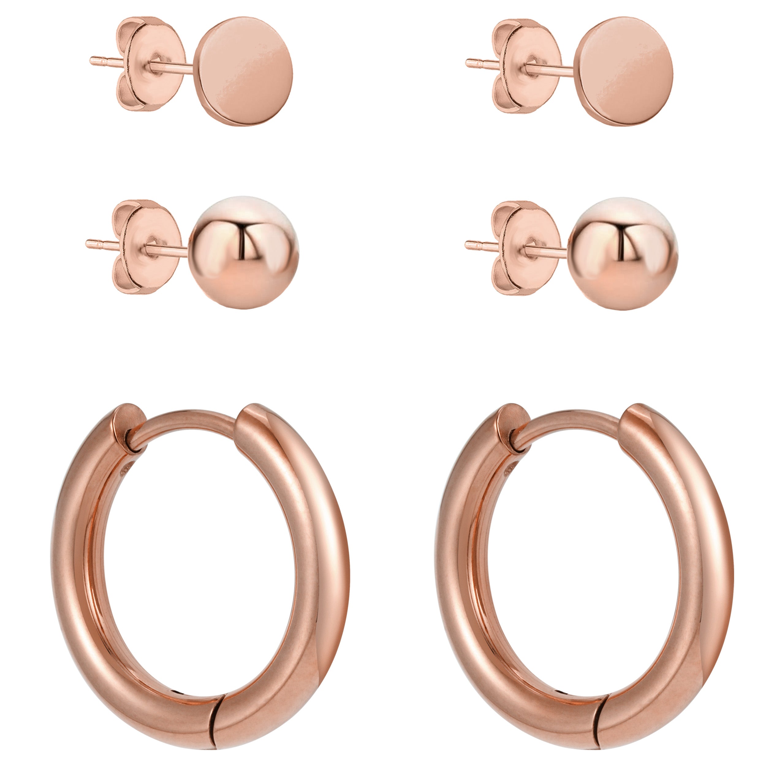 BonnyBalance Ohrstecker Set Roségold