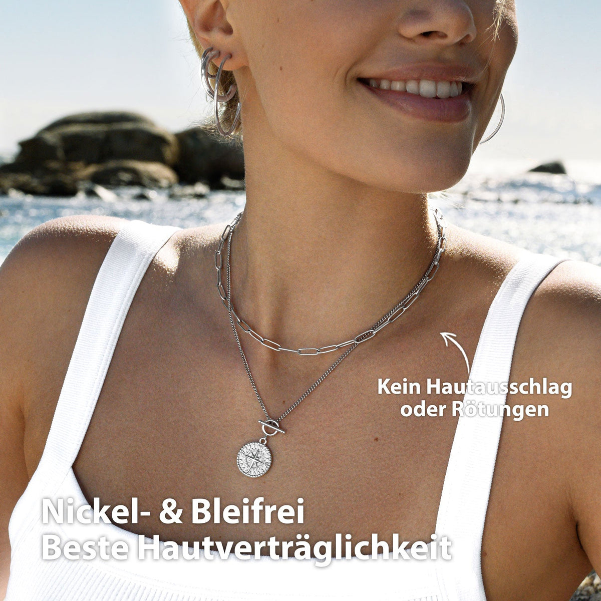 Statement Gliederkette Silber