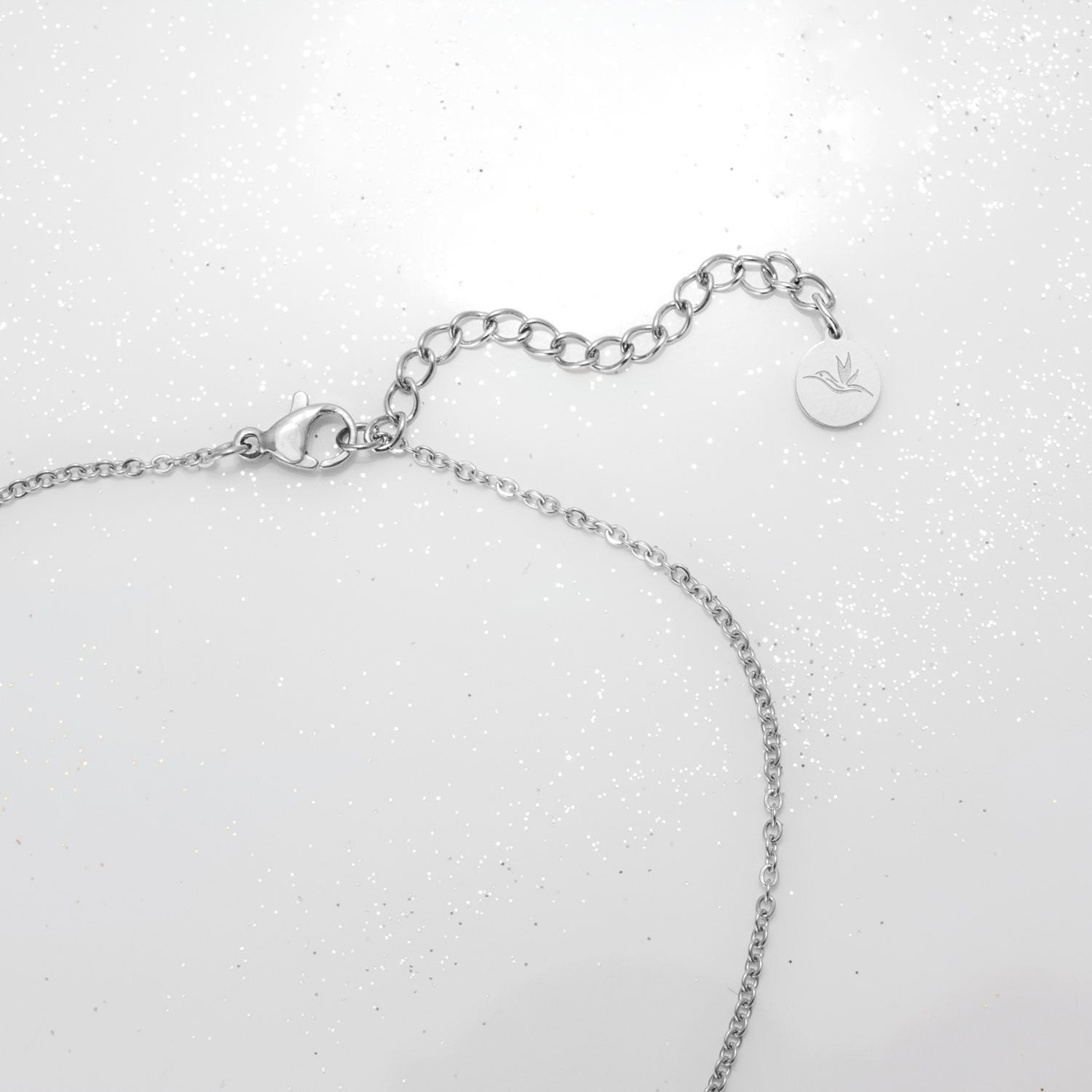 BonnyDiamonds Kette mit 8 Steinen Silber - BONNYBIRD