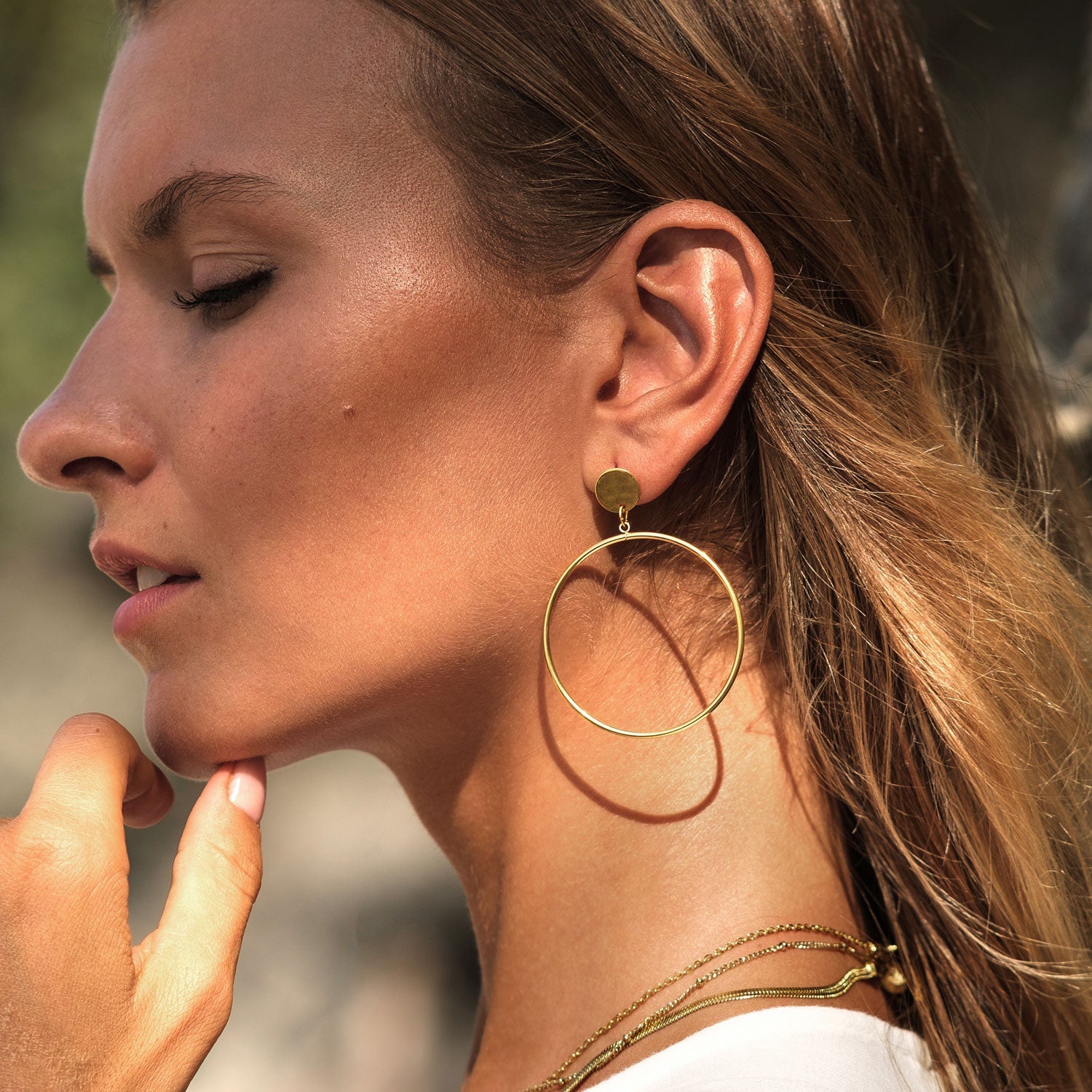 BonnyHoop Ohrringe Gold - BONNYBIRD