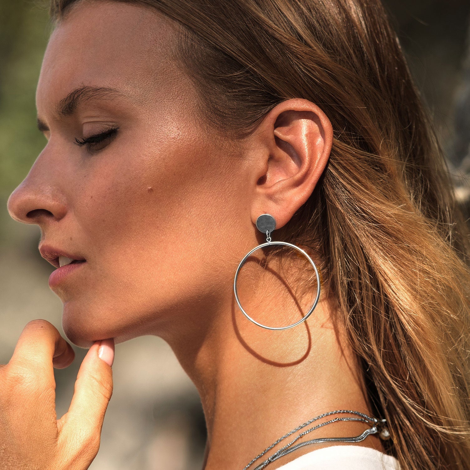 BonnyHoop Ohrringe Silber - BONNYBIRD