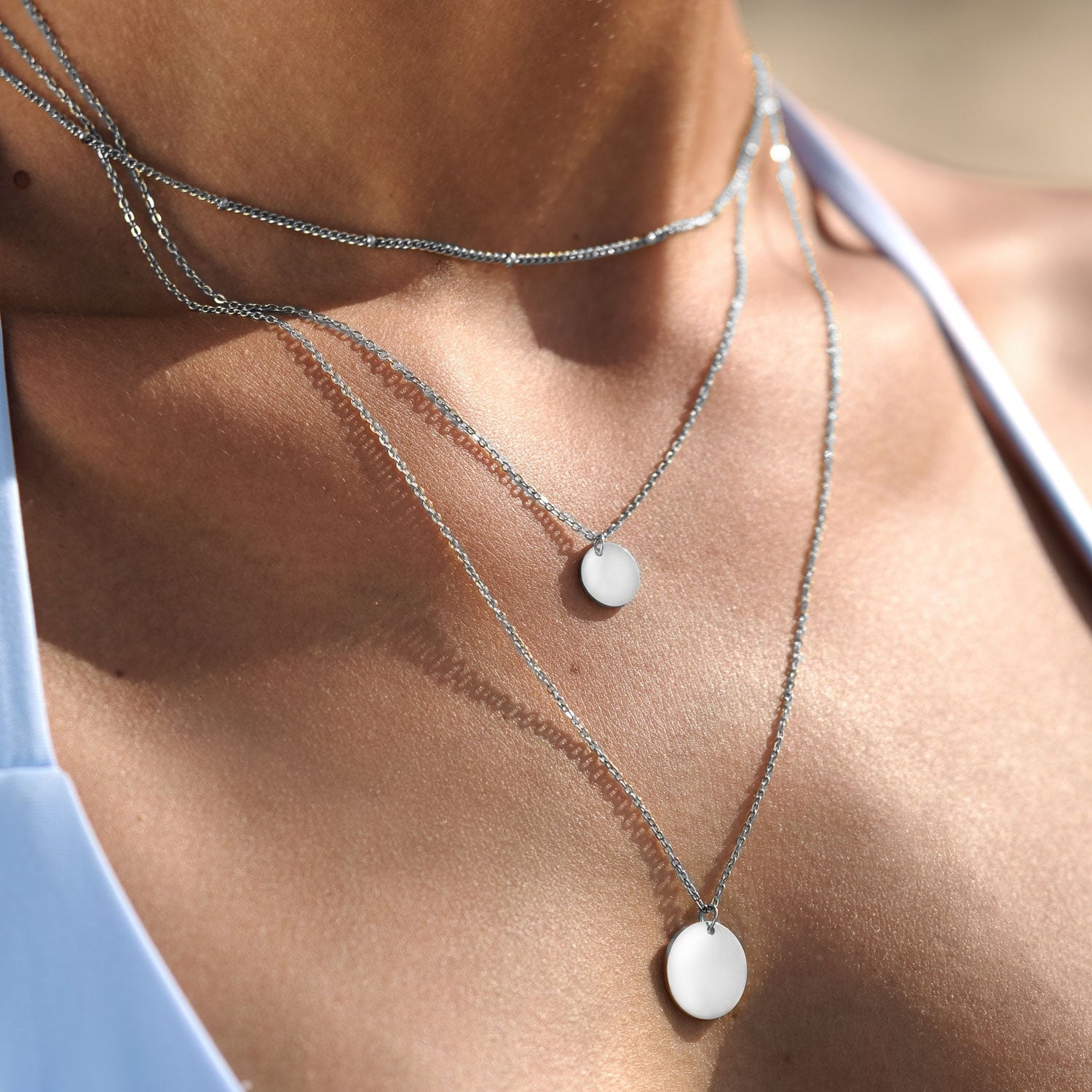 BonnySydney Halsketten Set Silber - BONNYBIRD