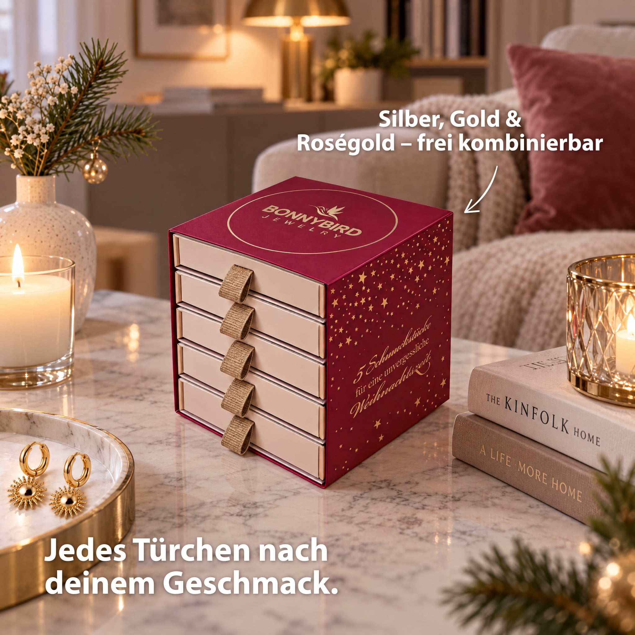 Schmuck Adventskalender 2026