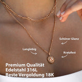 BonnySun Kette Sonne Roségold