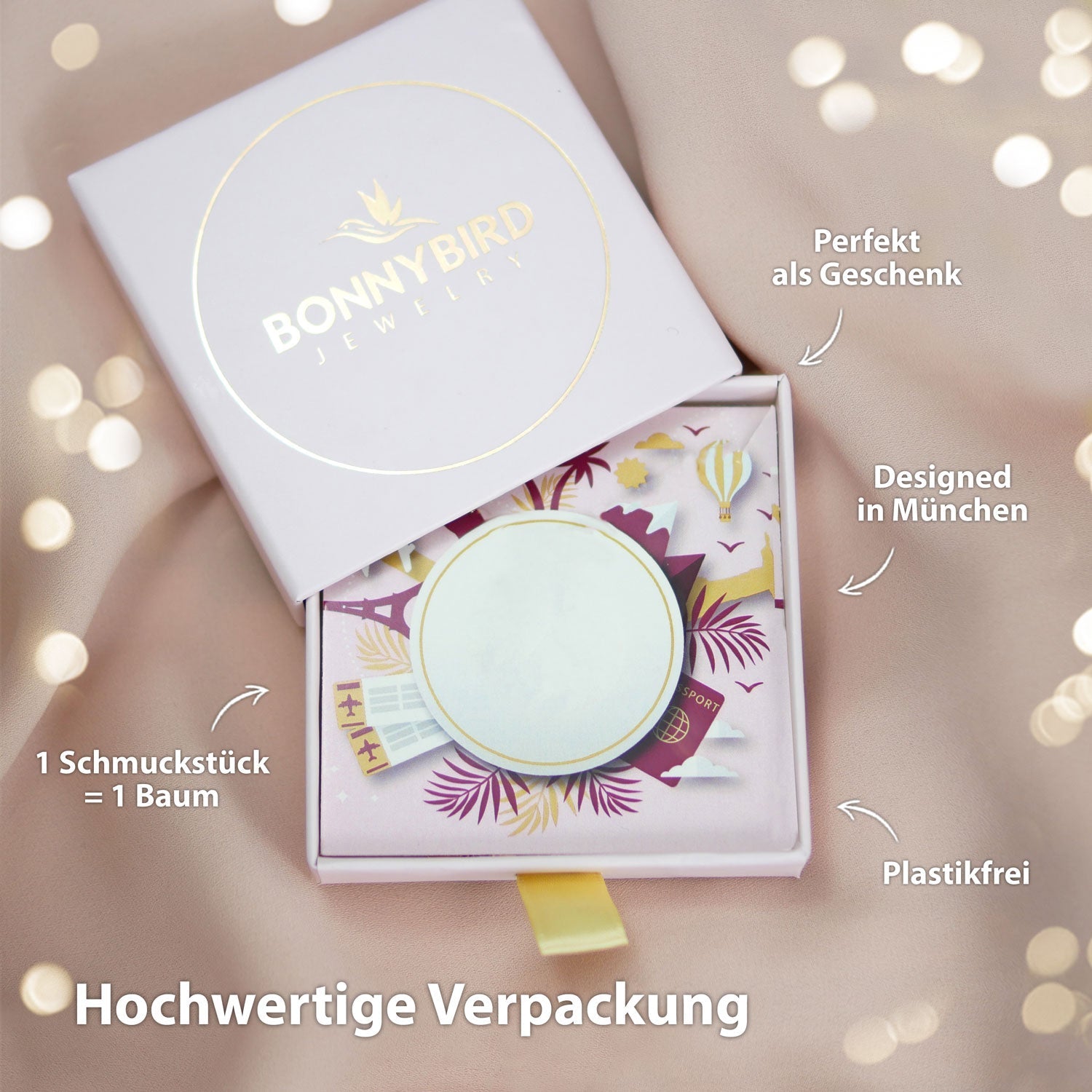 Bundle: BonnyBoho + BonnyDots Halsketten Set Roségold - BONNYBIRD