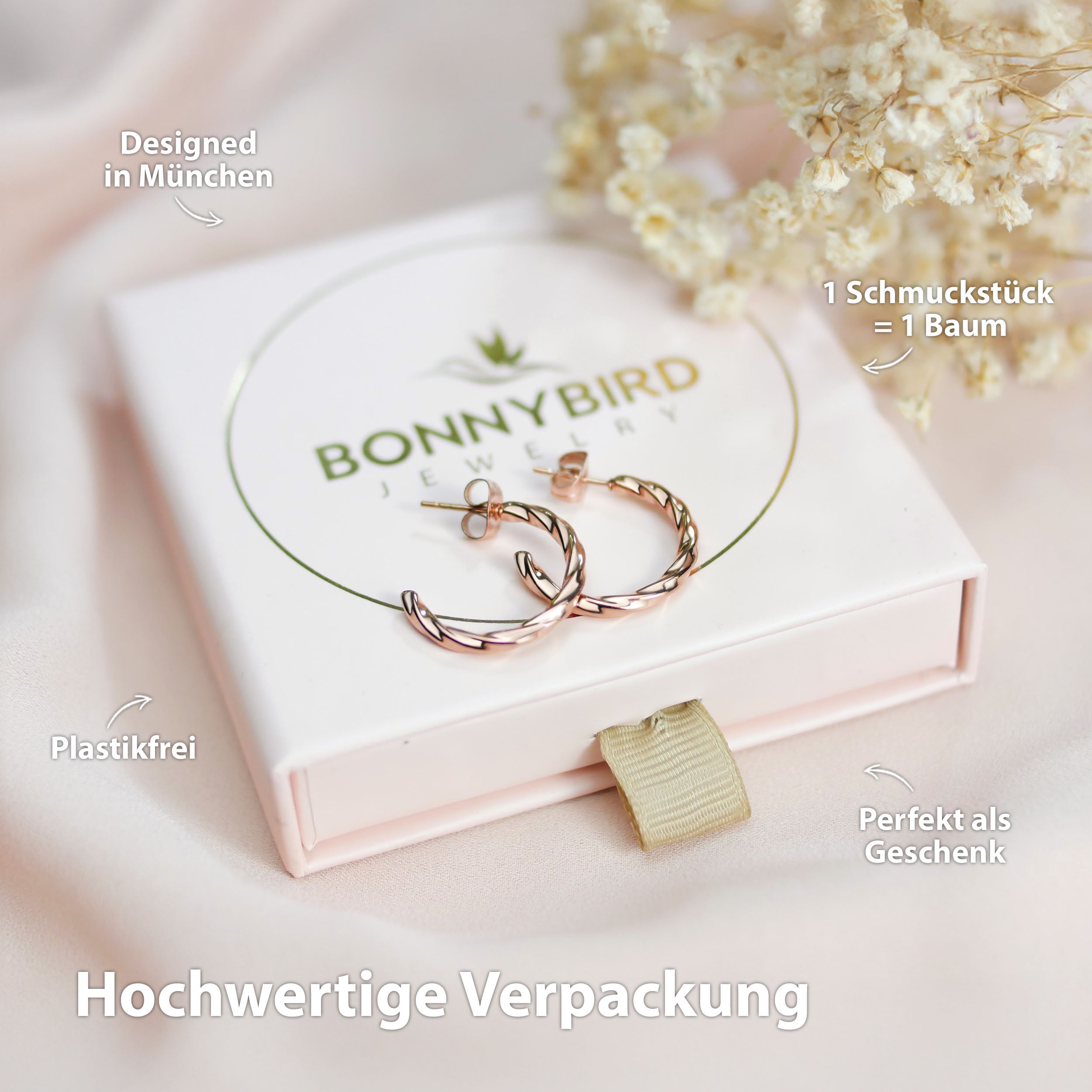 creolen rosegold geschenk