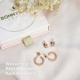 creolen set rosegold