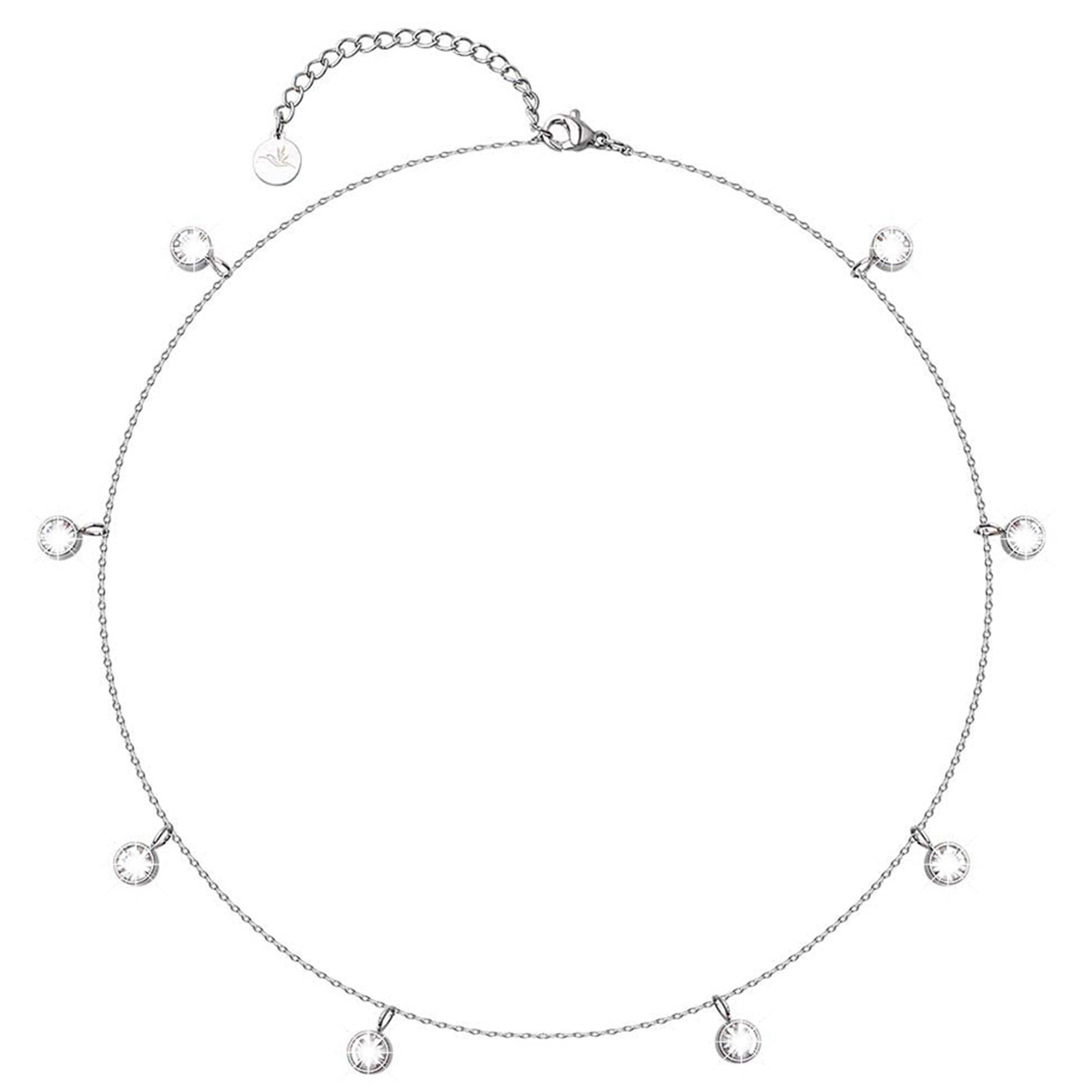 kette steine silber