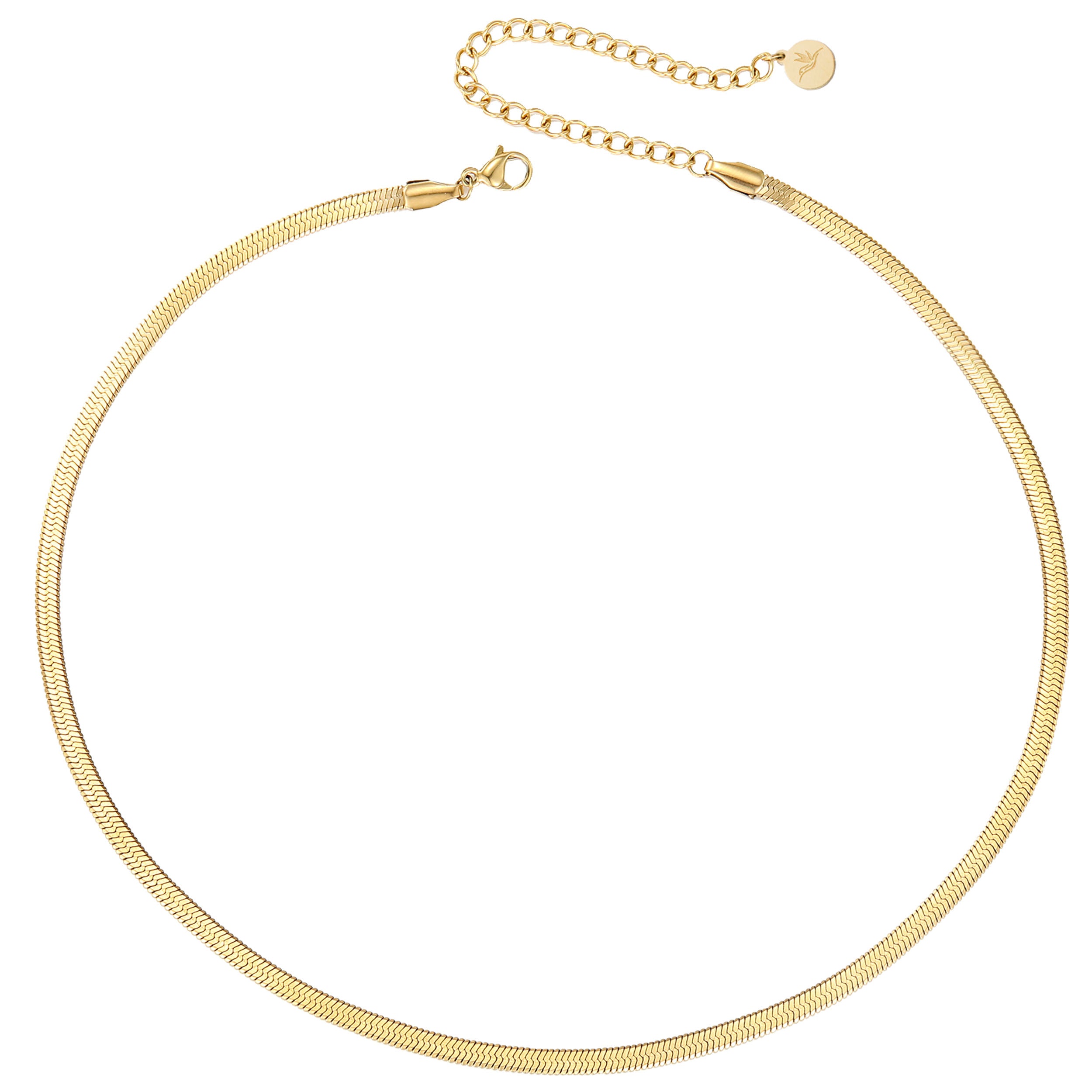 schlangenkette gold