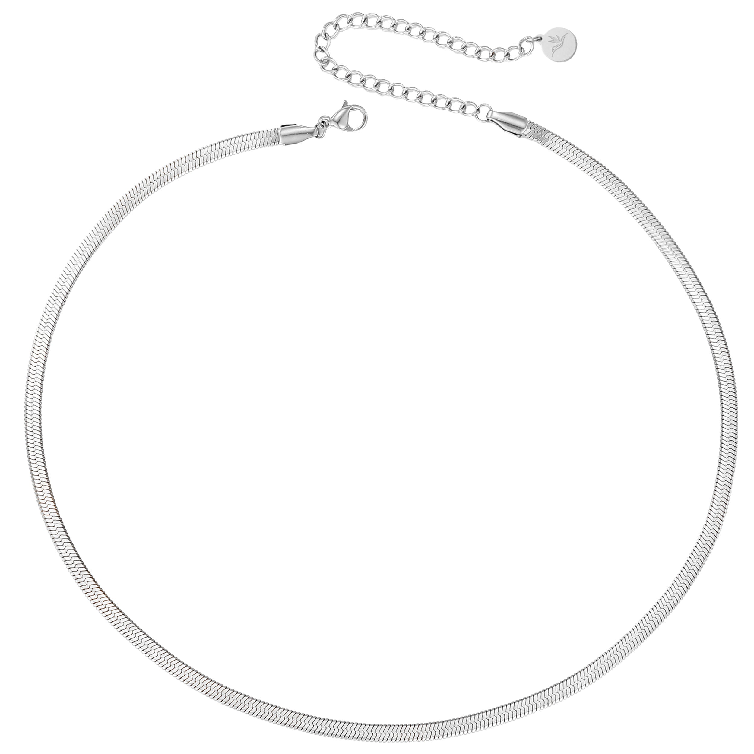 schlangenkette silber