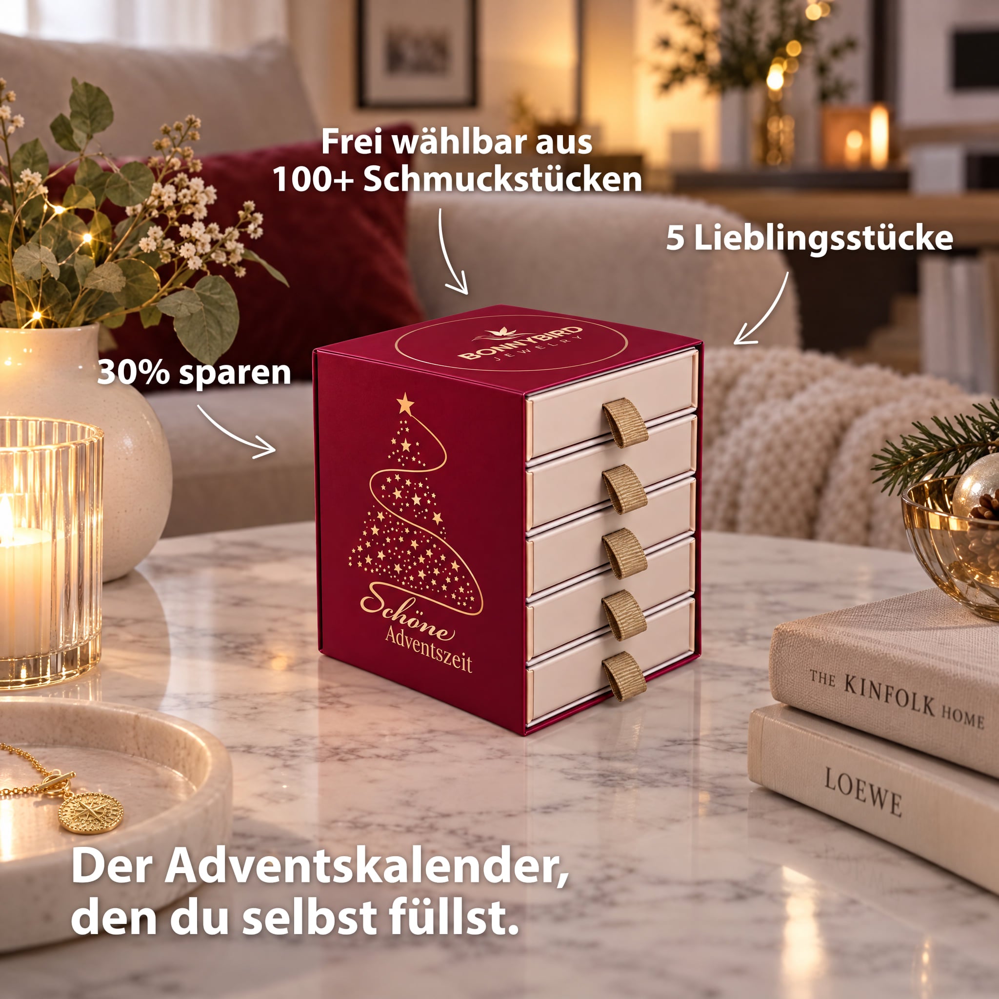 Schmuck Adventskalender 2026