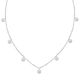 BonnyCoin Kette mit Plättchen Silber