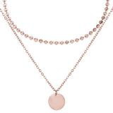 BonnyBoho Halsketten Set Rose