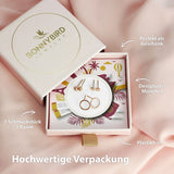 BonnyClassic Ohrringe Set Kreis Kugel Plättchen Rose - BONNYBIRD