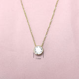 BonnyCrystal Kette mit weißem Kristall Gold - BONNYBIRD
