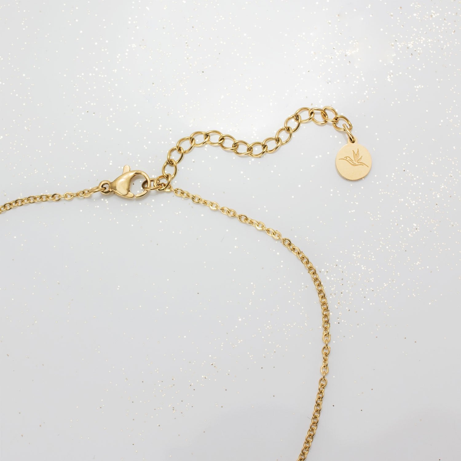 BonnyDiamonds Kette mit 8 Steinen Gold - BONNYBIRD