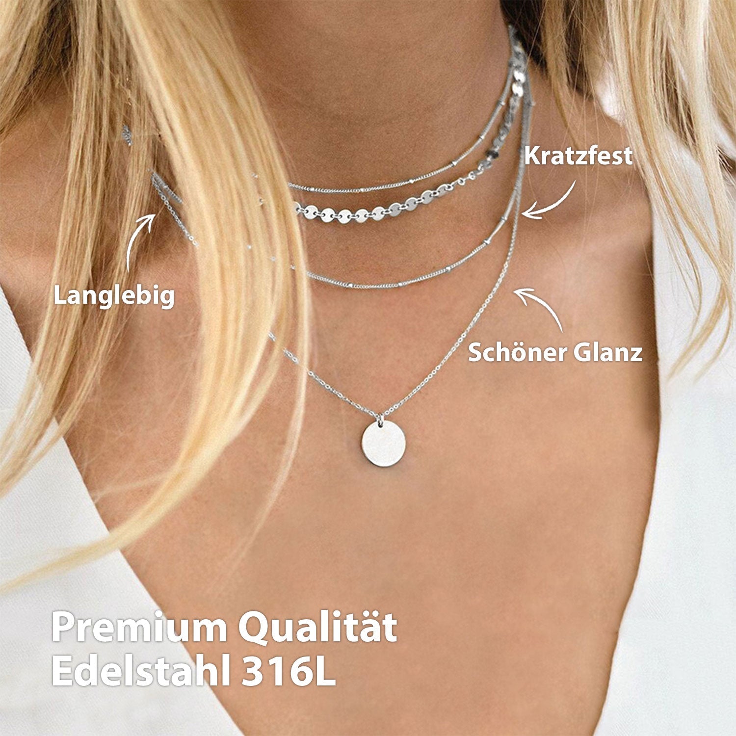 BonnyDot Kette Silber - BONNYBIRD