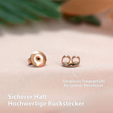 BonnyHearts Herz Ohrringe Rose - BONNYBIRD