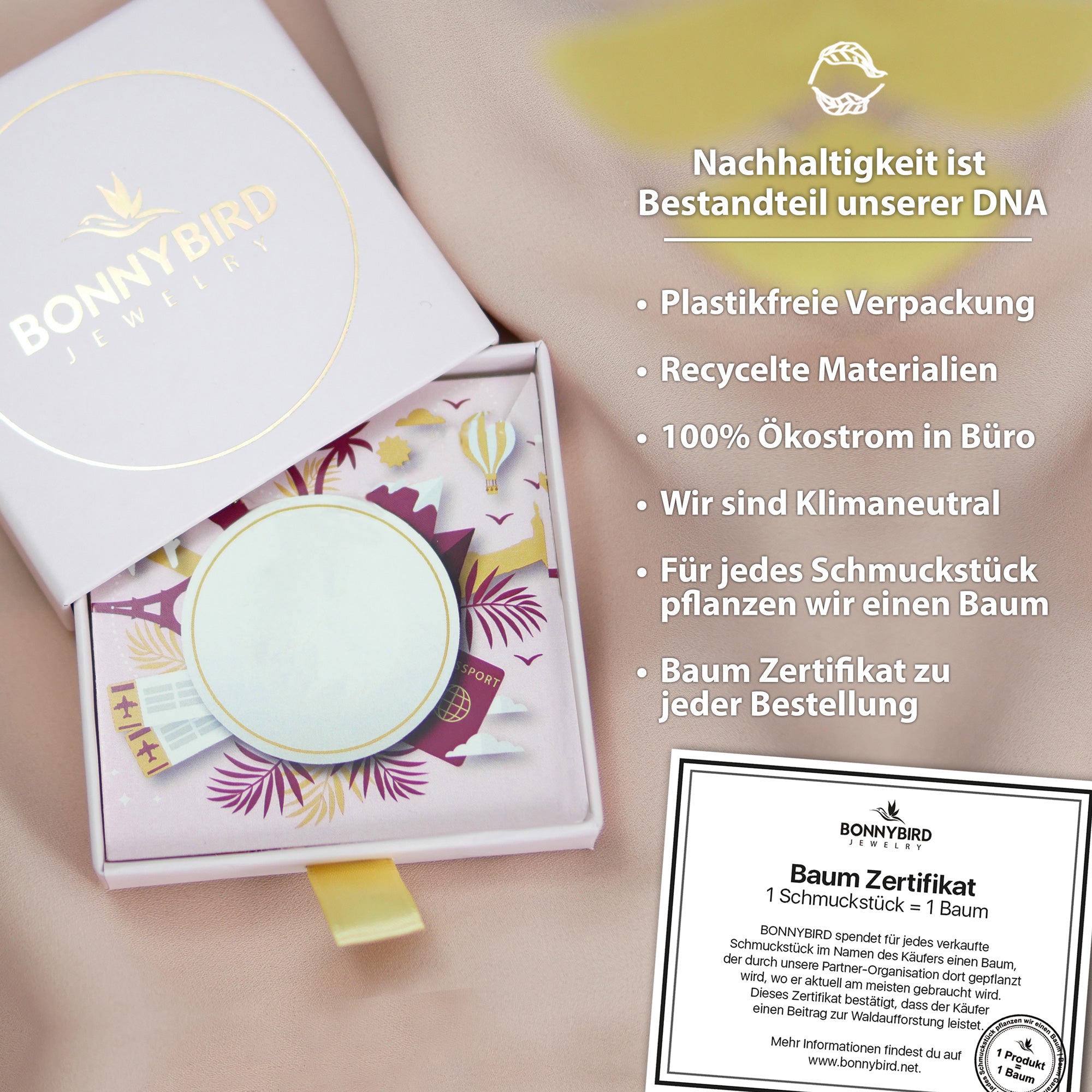 BonnyHoop Ohrringe Gold - BONNYBIRD