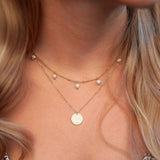 BonnyMoonbase Kette mit Platte Gold - BONNYBIRD