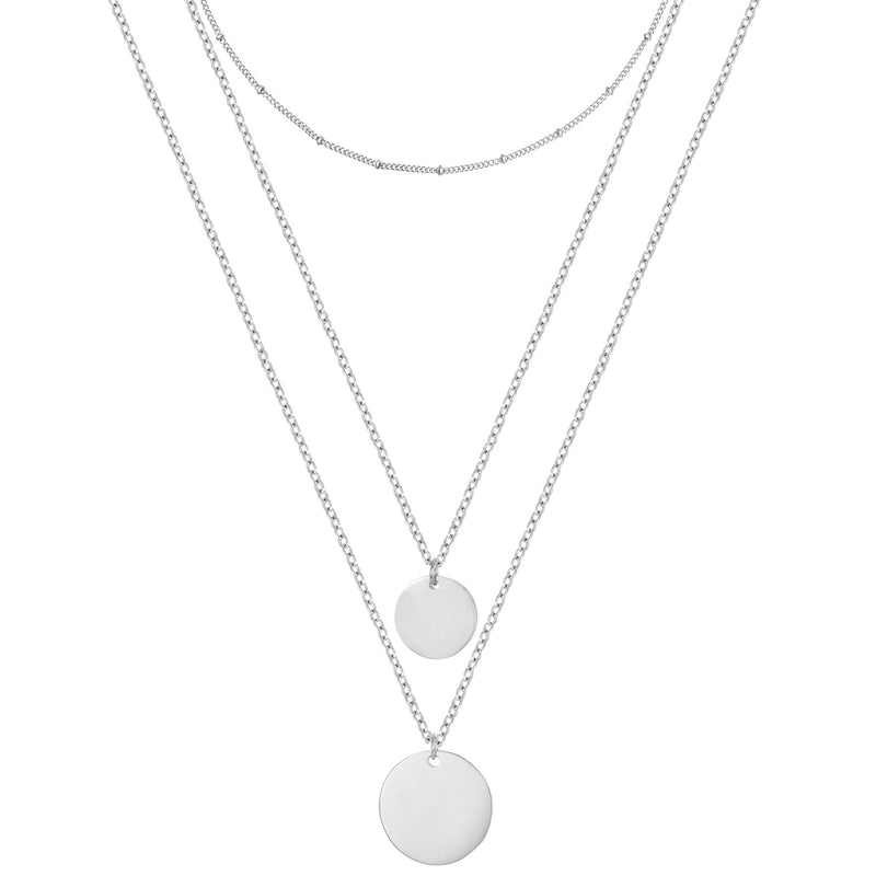 BonnySydney Halsketten Set Silber