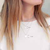 BonnySydney Halsketten Set Silber - BONNYBIRD