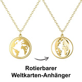 BonnyWorld Kette mit rotierbarer Weltkugel Gold - BONNYBIRD