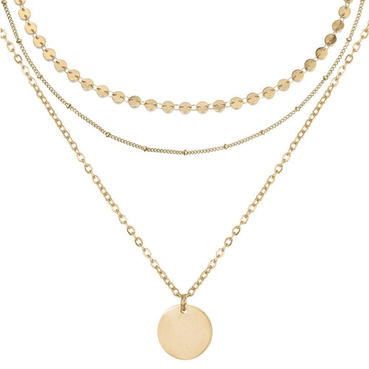 Bundle: BonnyBoho + BonnyDots Halsketten Set Gold - BONNYBIRD
