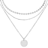 Bundle: BonnyBoho + BonnyDots Halsketten Set Silber