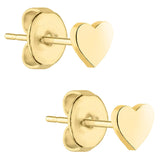 BonnyHearts Herz Ohrringe Gold