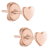 BonnyHearts Herz Ohrringe Rose